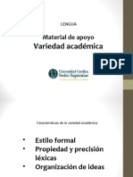 Variedad Académica