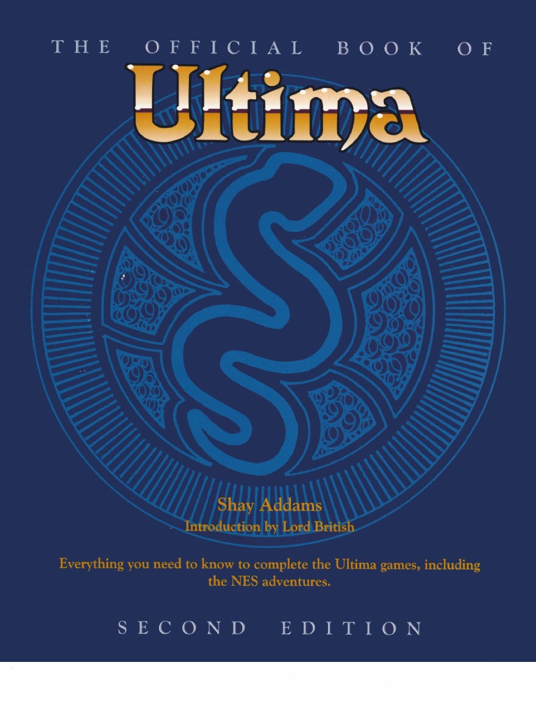 The Official Book of Ultima | PDF | Leisure