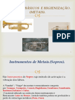 Manutenção de instrumentos (METAIS)