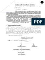 Mecanismos de Transdução de Sinais