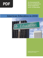 Download American Education in 2030 edited by Chester E Finn Jr by Hoover Institution SN48189099 doc pdf
