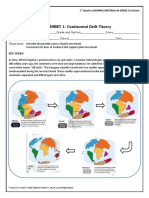 WORKSHEET 1: Continental Drift Theory: Objectives