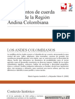 Instrumentos de Cuerda Pulsada de La Región Andina