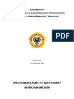 Buku Pedoman MTQM Nasional ULM 2020