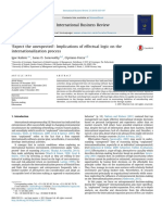 Expect The Unexpected' Implications of Effectual Logic On The Internationalization Process