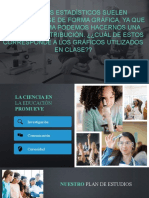 Los datos estadísticos suelen representarse de forma gráfica