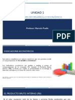 Unidad 2 Indicadores de Desarrollo Económico PDF
