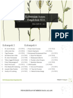 Kelompok 2&6 - RUU Kebumian Sistem Pengelolaan SDA