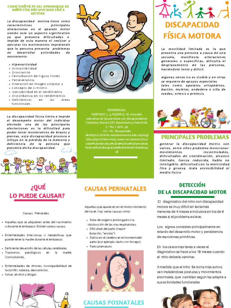 Actividades para Discapacidad Motora | PDF | Invalidez | Parto