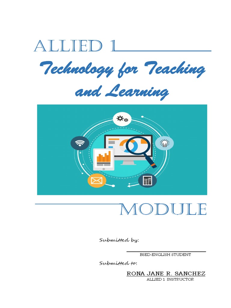 Technology for Teaching Module 1 | PDF | Educational Technology ...