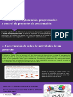 UNIDAD 5 Modelos para La Planeación, Programación y Control de Proyectos de Construcción