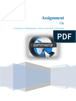 Assignment: E-Commerce in Bangladesh - Status, Constraints & Potentials