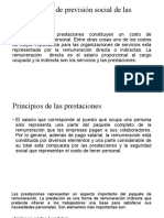 3.2 Principios de Prevision Social de Las Prestaciones