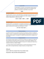 Ley de Ohm, circuitos en serie y paralelo, potencia y energía eléctrica