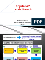 Metode Numerik-Lanjutan#2