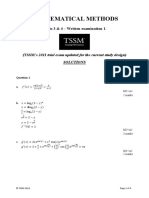 (VCE Methods) 2011-16 TSSM Unit 34 Exam 1 Solutions PDF