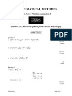 (VCE Methods) 2012-16 TSSM Unit 34 Exam 1 Solutions PDF