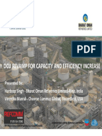 Dcu Revamp For Capacity and Efficiency Increase