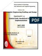 Computer Engineering Drafting and Design: Control Unit: Hardwired Control Implementation