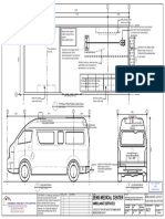 A01 Toyota Hiace Ambulance Layout Plan and Elevation-1 PDF