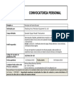 Publicación Convocatoria Vacante - Contrato Abandonos 1115 Flota Transporte