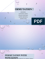 Permutation !: Reporters: Garvansos, Joshua Rosales, Jennymar Cortes, Mercedita Abordo, Rose