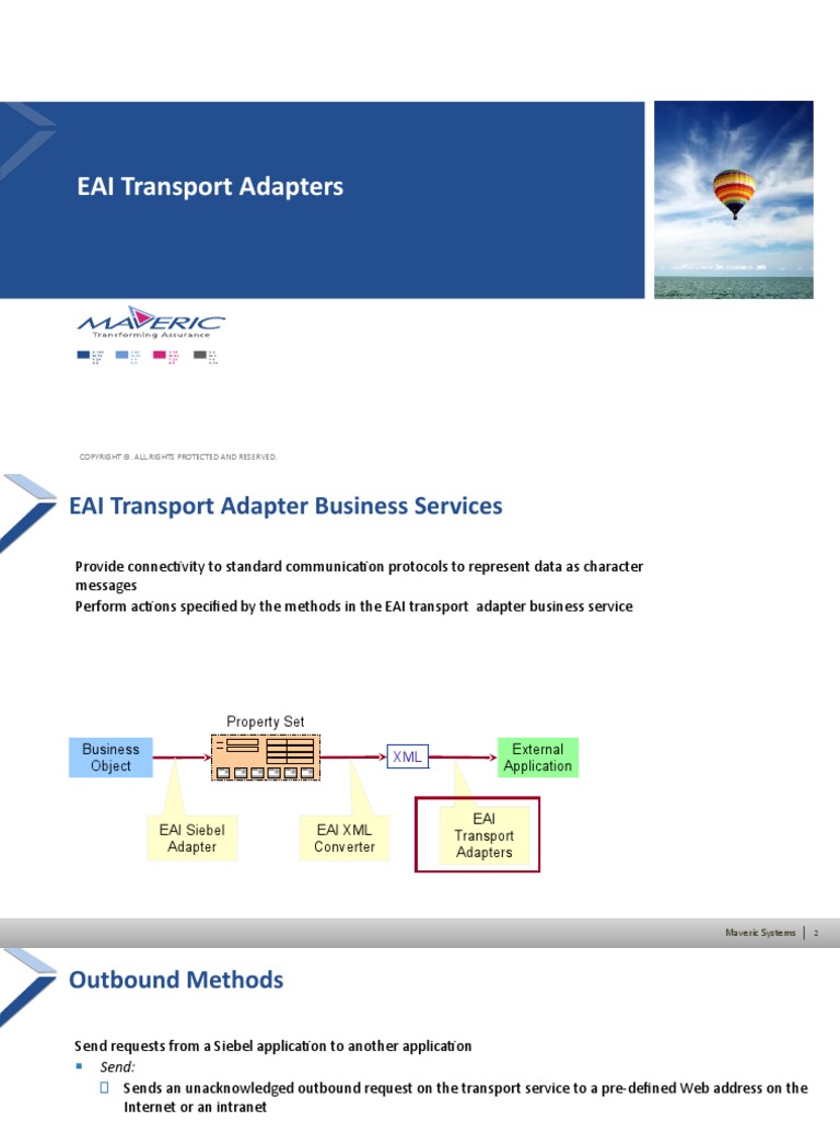 EAI Transport Adapters | PDF | Hypertext Transfer Protocol | Computer ...