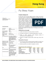 Fu Shou Yuan IPO