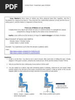 PhET - Forces Motion Basics in html5 10.3.17 | PDF | Force | Mass