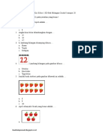 Contoh Soal MATEMATIKA Kelas 1 SD Bab Bi