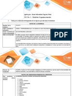 Modelos Organizacionales Trabajo Diagnóstico de La Empresa (Autoguardado)