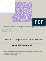 Ethical Issues Working With Transgender Clients PDF