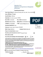 Course Enrolment Form PDF