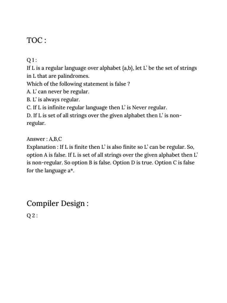 Understanding MSQ Questions in Exams | PDF | Cache (Computing ...
