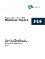 Data Security Standard: Payment Card Industry (PCI)