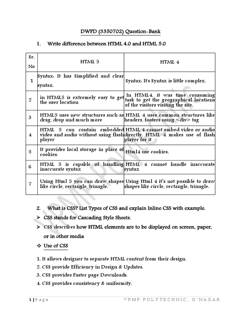 VPMP Polytechnic, G'Nagar | PDF | Parameter (Computer Programming ...