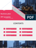 Business plan PPT template