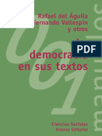 La Democracia en Sus Textos by Rafael Del Águila