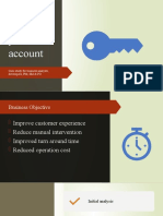 Access Your Account Case Study for Business Analysts