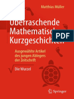 Überraschende Mathematische Kurzgeschichten - Ausgewählte Artikel Des Jungen Ablegers Der Zeitschrift Die Wurzel" (PDFDrive)