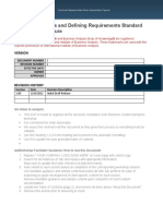 Business Analysis and Requirements Definition SOP and Process Guide