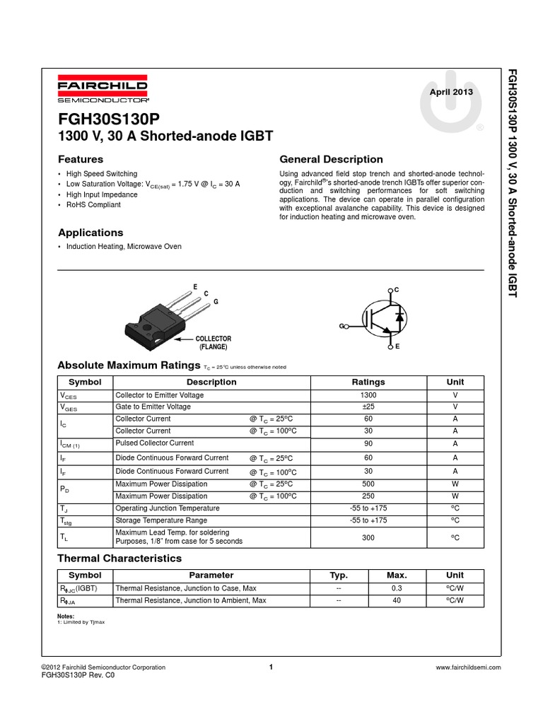 fgh30s130p PDF | PDF