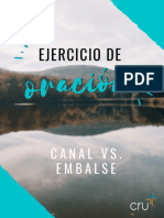 Ejercicio de Oración - Canal vs Embalse