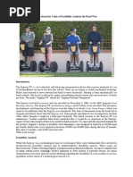 Case 3.1 - What Segway Learned About The Value of Feasibility Analysis The Hard Way