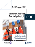 Cassidian-ALU - Press Briefing - 15-05-2012 - 14-15