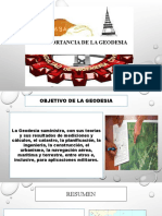 Primer Exposicion de Geodesia