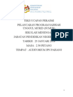 Program Sahsiah Unggul Murid (SUMUR) dilancarkan