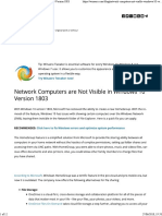 Network Computers Are Not Visible in Windows 10 Version 1803 PDF