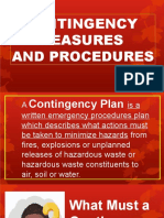 Contingency Procedure