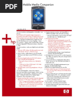 HP iPAQ rx3715 Mobile Media Companion